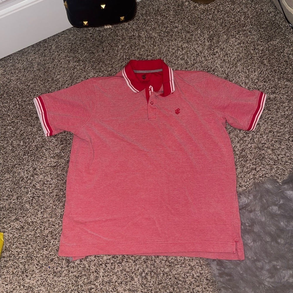 Rocawear Red Y2K Hip Hop Streetwear Polo Shirt Men’s Size 2XL